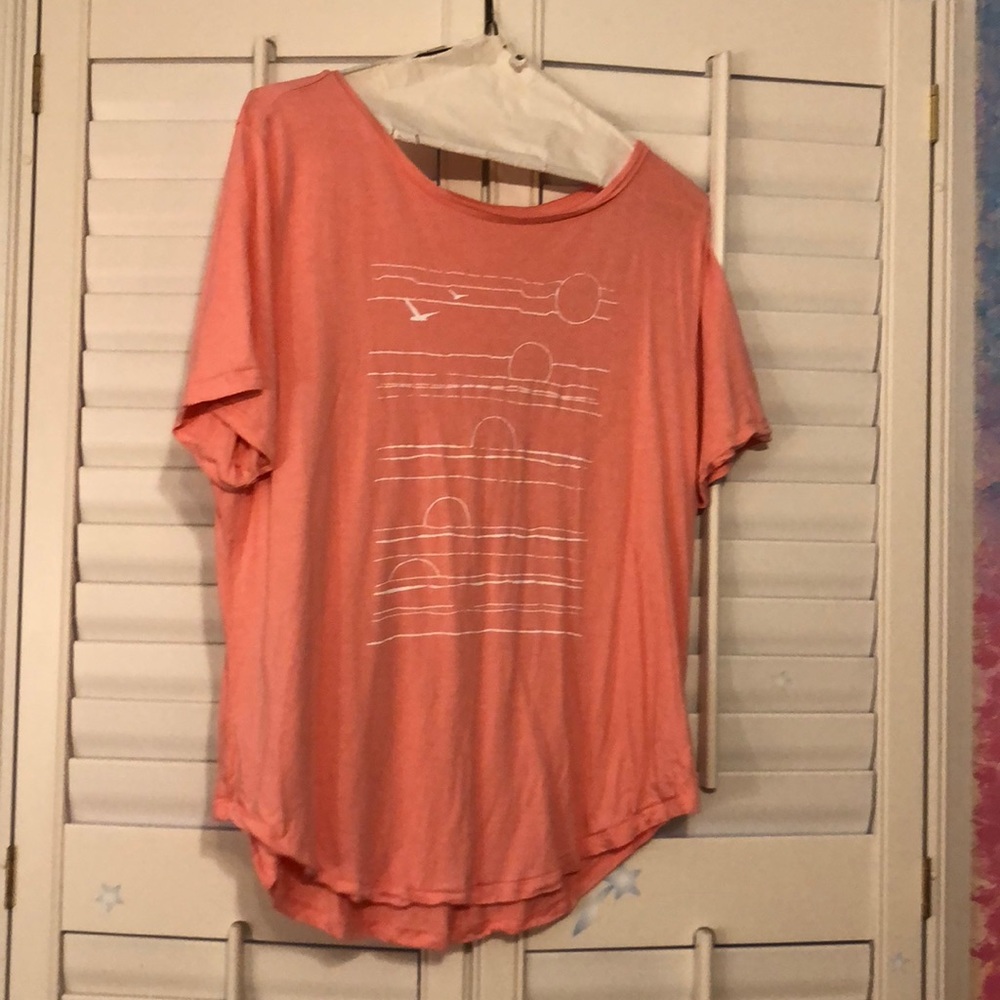 Orange Sunset Old Navy Tee